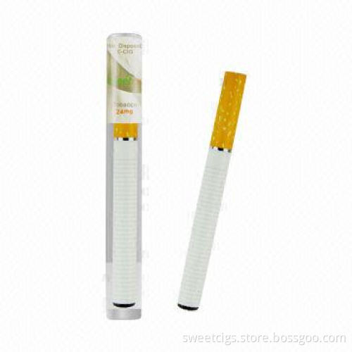 Mini Soft Cellulose Acetate Tip Disposable Electronic Cigarette as Real Cigarette, $1.2/Piece